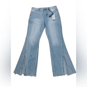 Liverpool Jeans  Hannah High Rise Flare Twist Seam- Frankfurt size 6/28
